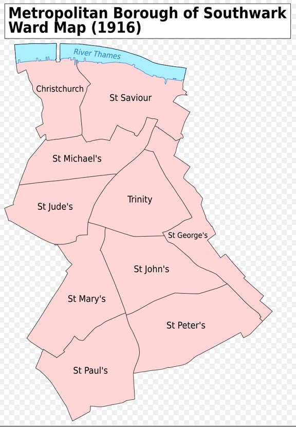 Metropolitan Borough of Southwark Ward.jpg