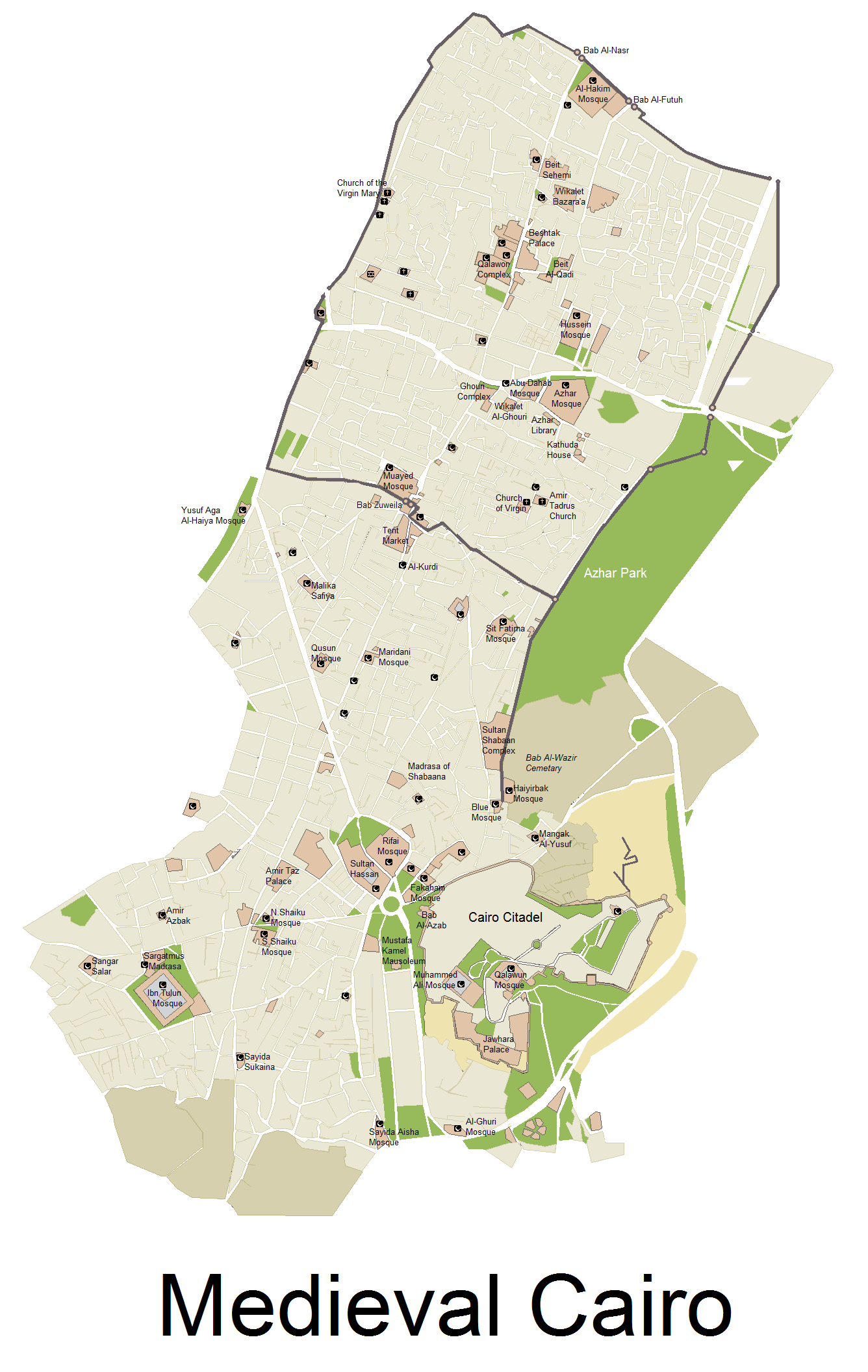 Medieval map of Cairo.png